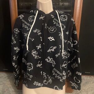 Forever 21 Black Airwalk Hoodie